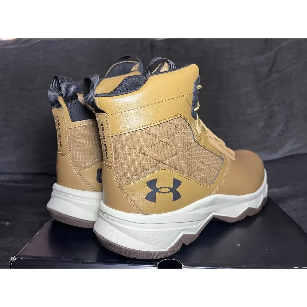 Under Armour UA Stellar G26" Mens Tactical Brown Hiking Boots Size 13 - Picture 5 of 7